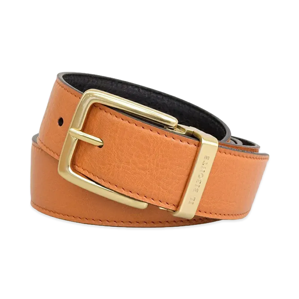 IL BISONTE Belt "Orange"