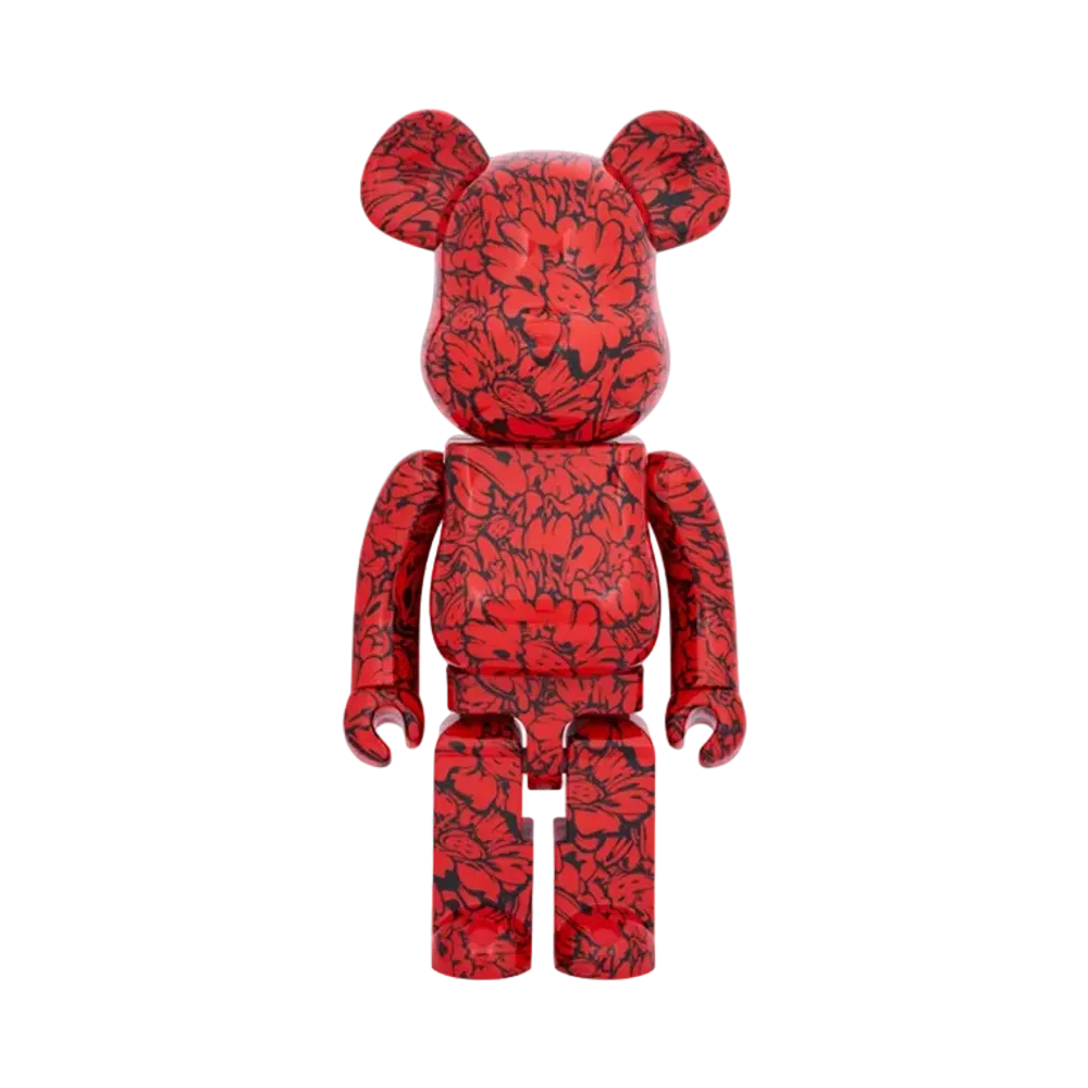 MEDICOM TOY "BEARBRICK" SHUN SUDO "Mr.Scarlet" 1000%