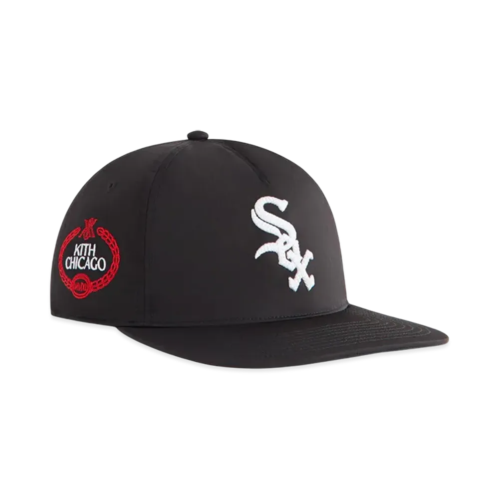 Kith x '47 For The Chicago White Sox Nylon SL Hitch Snapback "Black"
