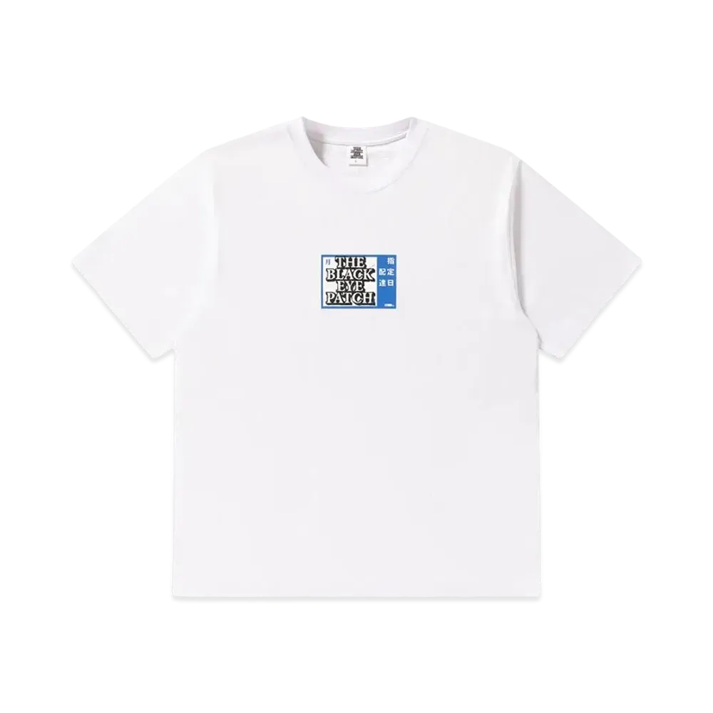 BlackEyePatch Scheduled Delivery Label Tee "White"