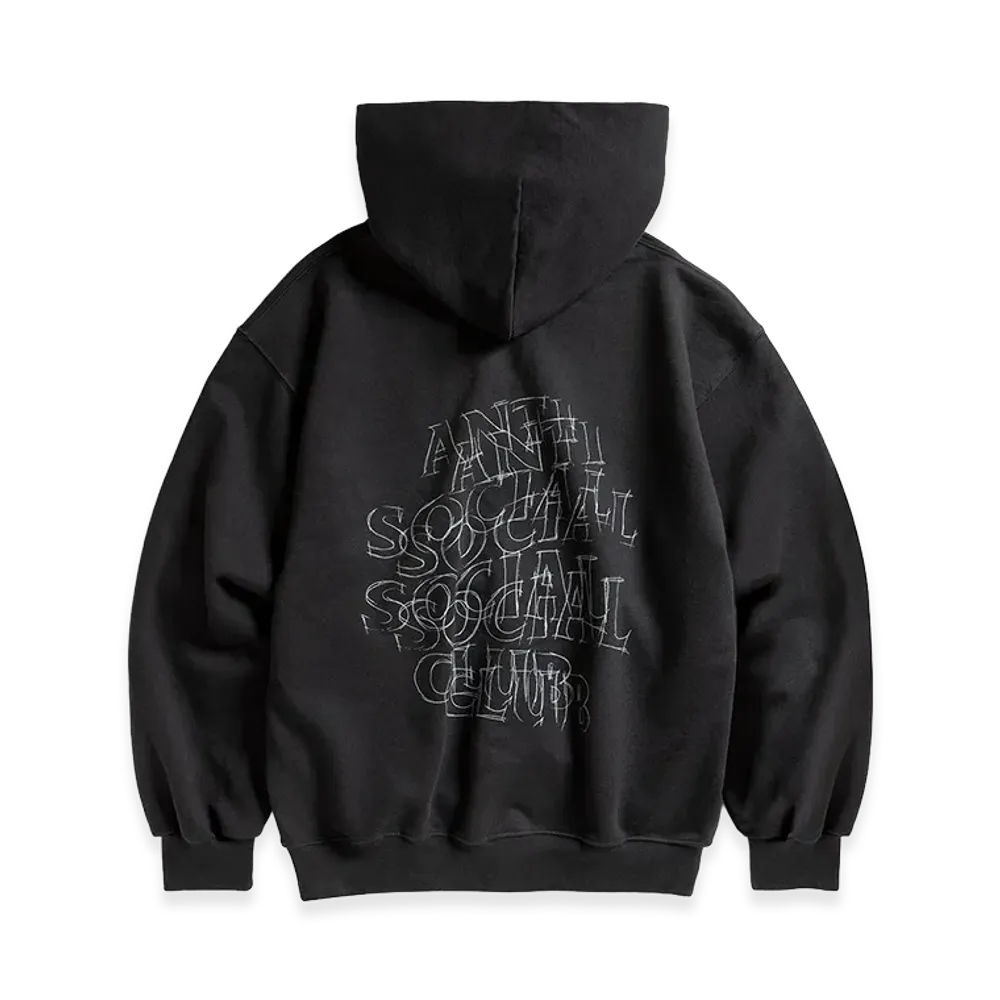 ANTI SOCIAL SOCIAL CLUB Keyed-Up Hoodie "Black"