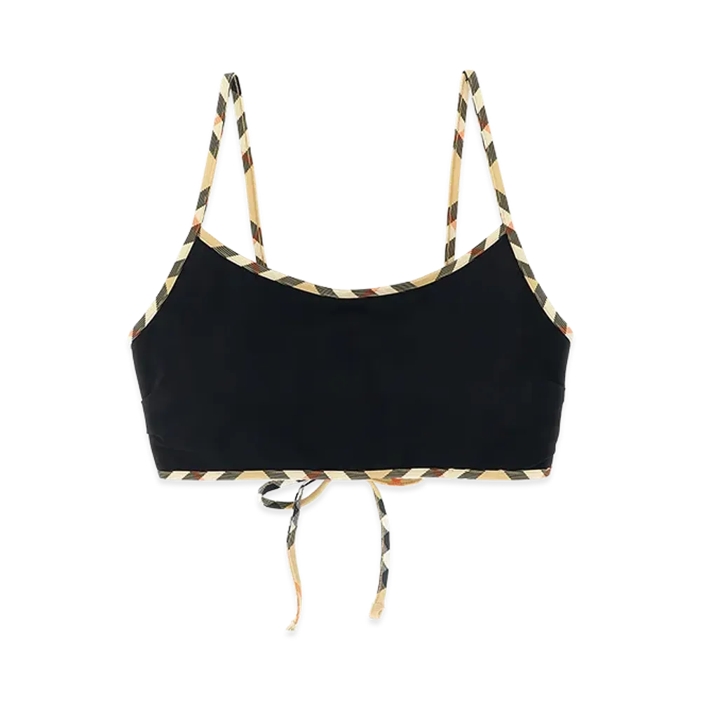 Burberry Women's Starla Bikini Top "Black"