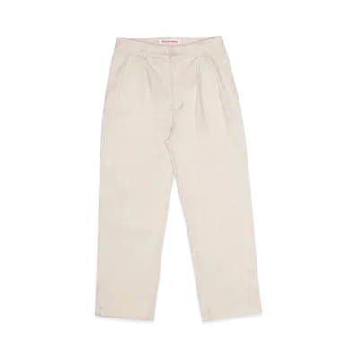 Richardson Pleated Chinos "Ecru"
