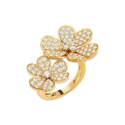 Van Cleef & Arpels Frivole Entre les Doigts ring "18K Yellow gold/Diamond"