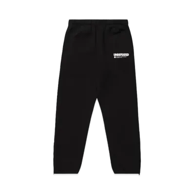 UNDEFEATED Logo Zip Sweatpant "Black"