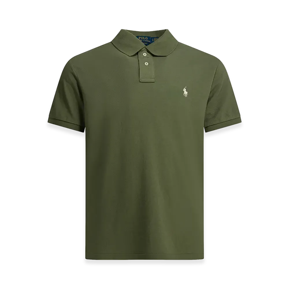 Polo Ralph Lauren Polo Shirt With Buttons And Logo "Green"