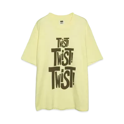 RATS TWIST TEE "L . YELLOW"