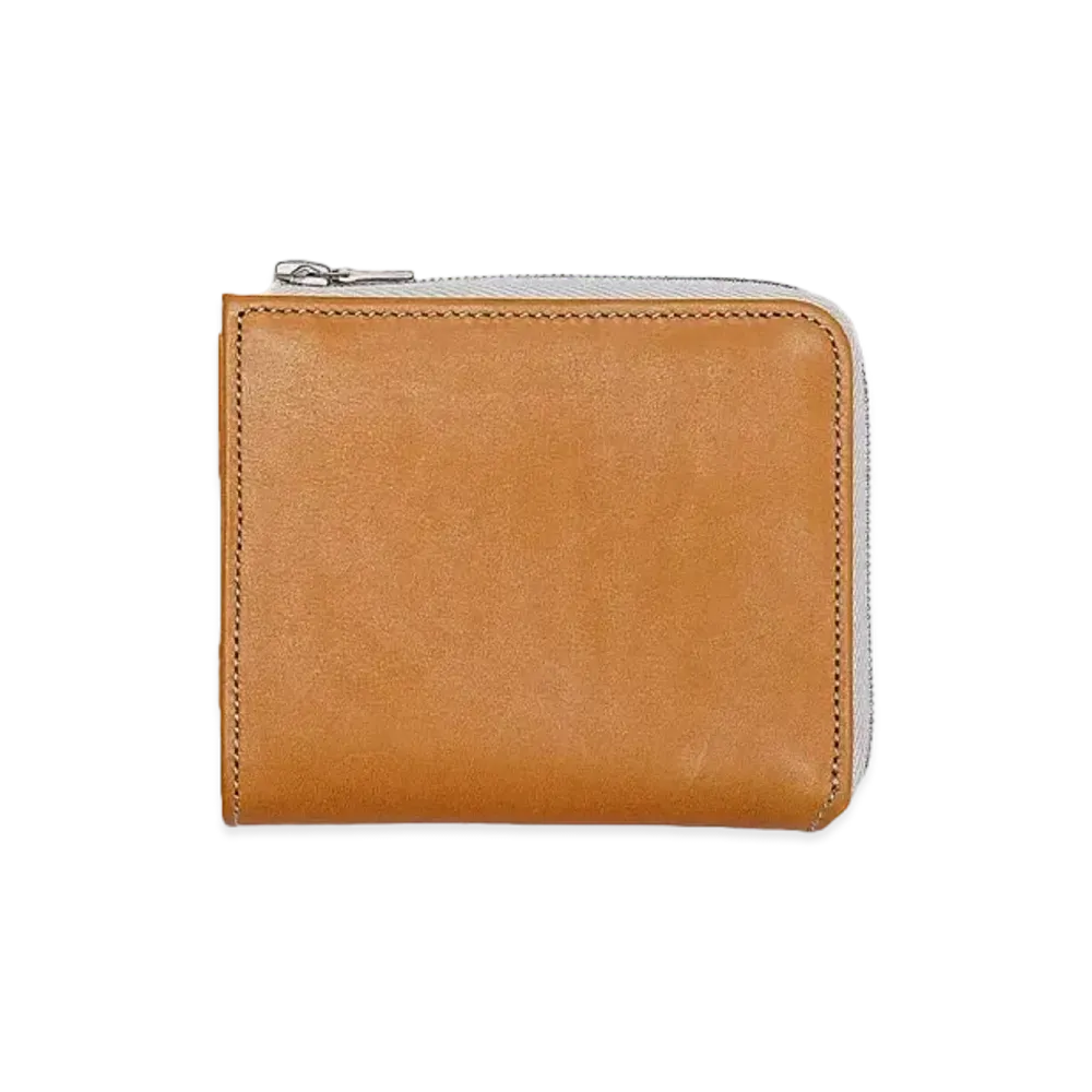 SOPO L ZIP PURSE "TAN"