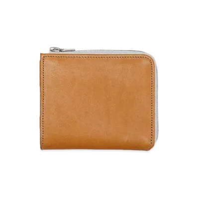 SOPO L ZIP PURSE "TAN"