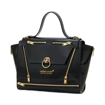 UNDERCOVER Cowhide Leather Bag "Black"