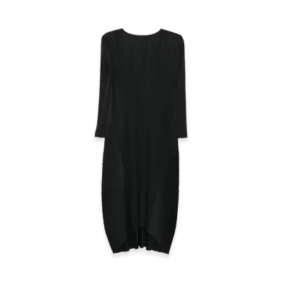 PLEATS PLEASE ISSEY MIYAKE Women's Monthly Colors October Dress "Black"