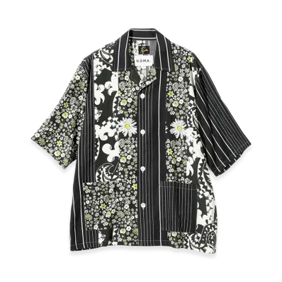 NEEDLES x NOMA t.d.Cabana Shirt - Patchwork "Black"