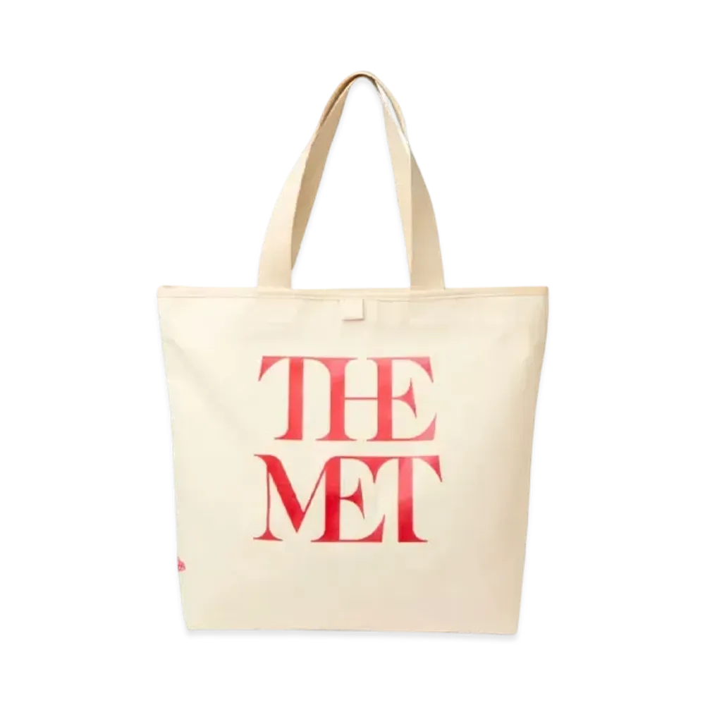 NEW ERA x The Met Canvas Tote Bag 14L "Ivory"