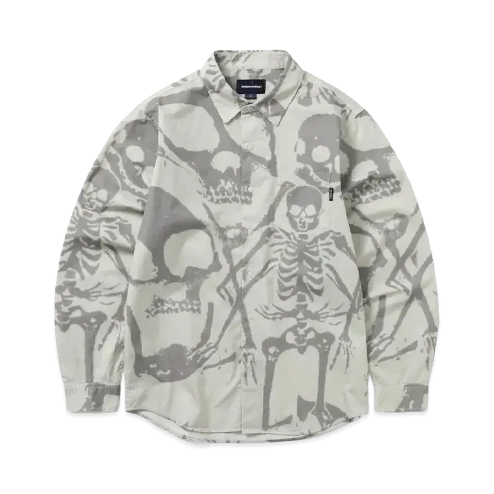 thisisneverthat Skeletons Shirt "Stone"