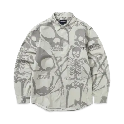 thisisneverthat Skeletons Shirt "Stone"