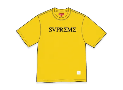 Supreme Greek S/S Top "Yellow"