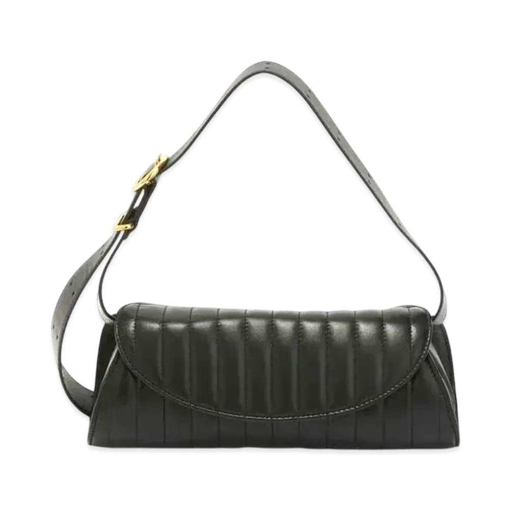 Jil Sander Cannolo Quilted Small "Black"
