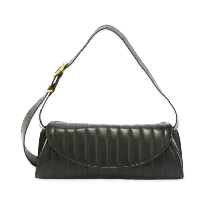 Jil Sander Cannolo Quilted Small "Black"