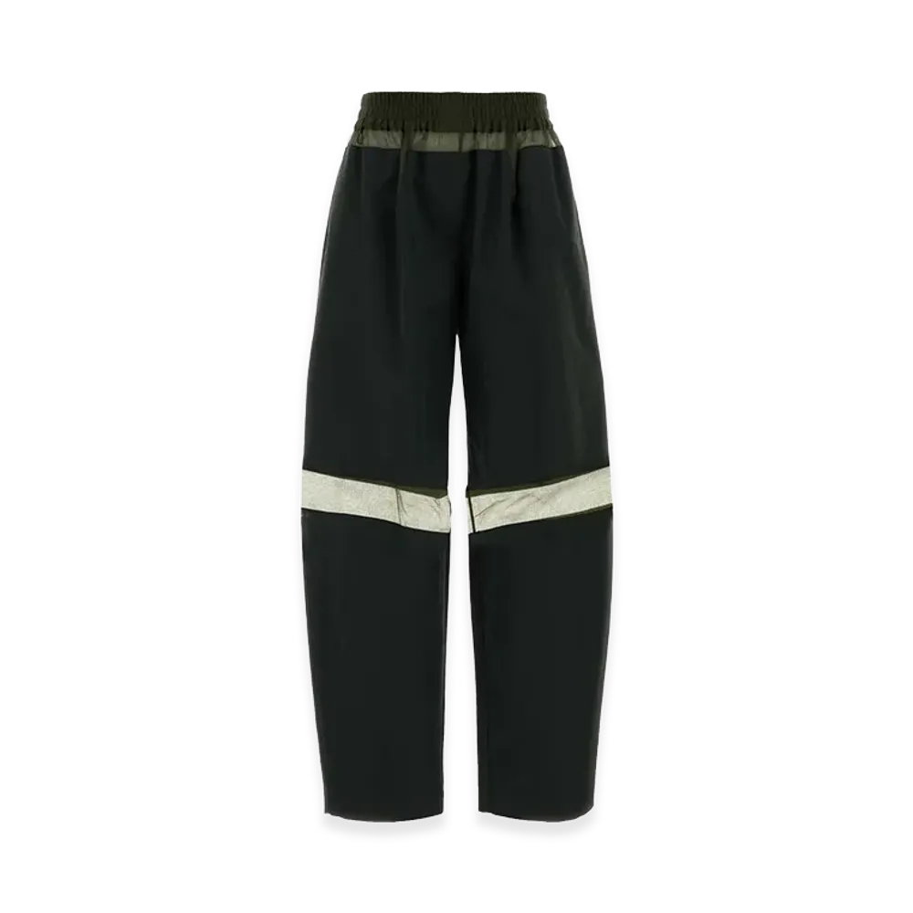 FENDI Women's Cotton Blend Pant "Olive Green"