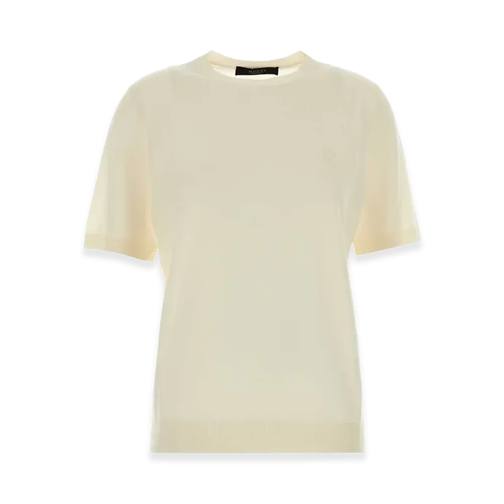 GUCCI Women's Wool Sweater "Ivory"