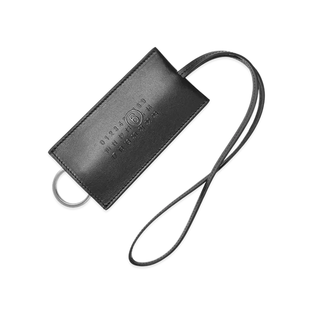 MM6 Maison Margiela Label Logo Key Lanyard "Black"