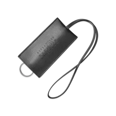 MM6 Maison Margiela Label Logo Key Lanyard "Black"