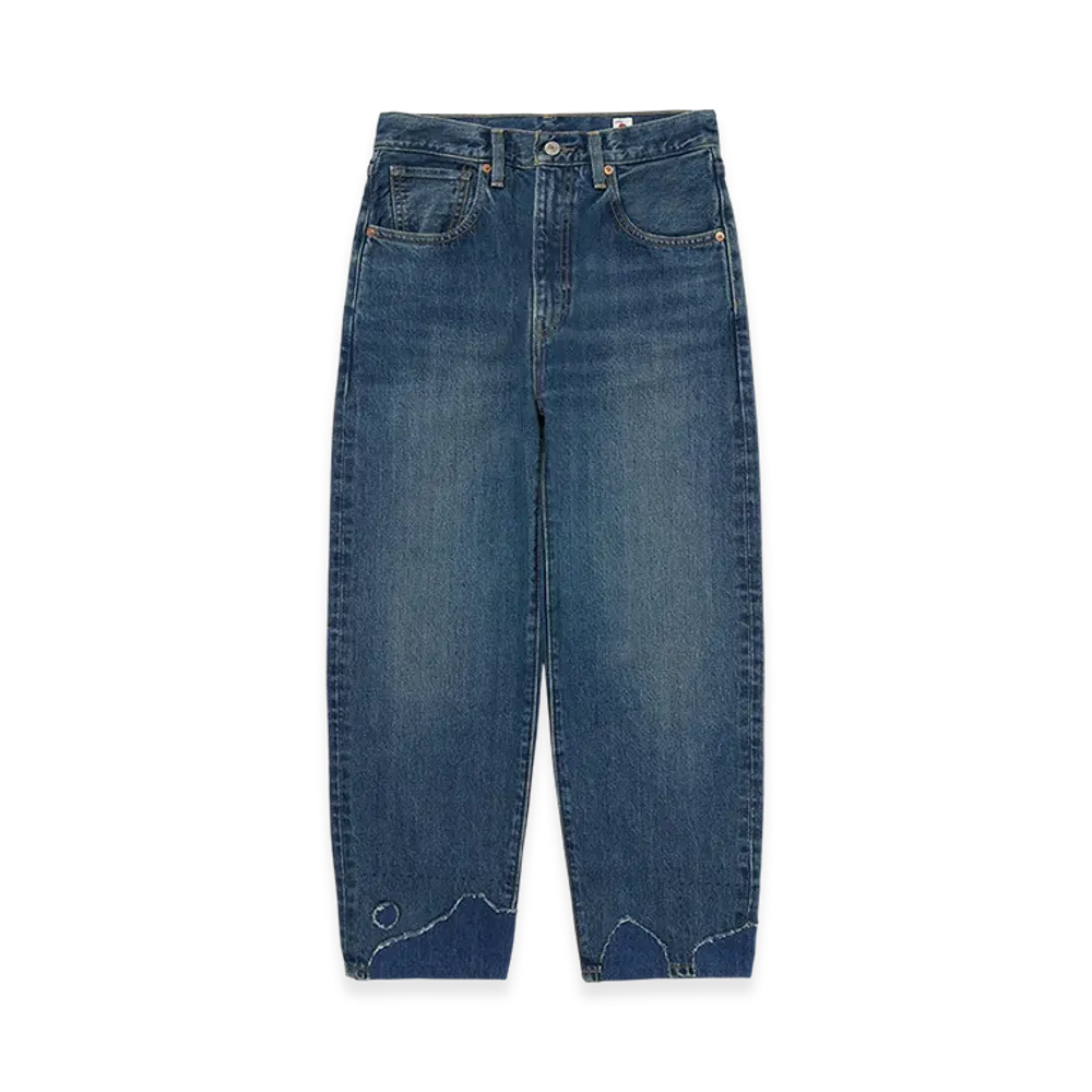 Levi's Barrel Jeans Made In Japan "Medium Indigo"