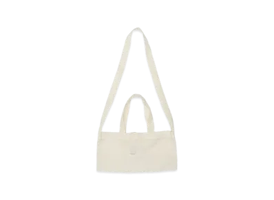 Graphpaper minus Wine Dregs Dyed Linen Wine Bag "Ivory"