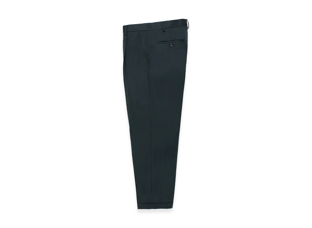 WACKO MARIA x Dormeuil Pleated Trousers Type-1,2,Double "Dark Blue"
