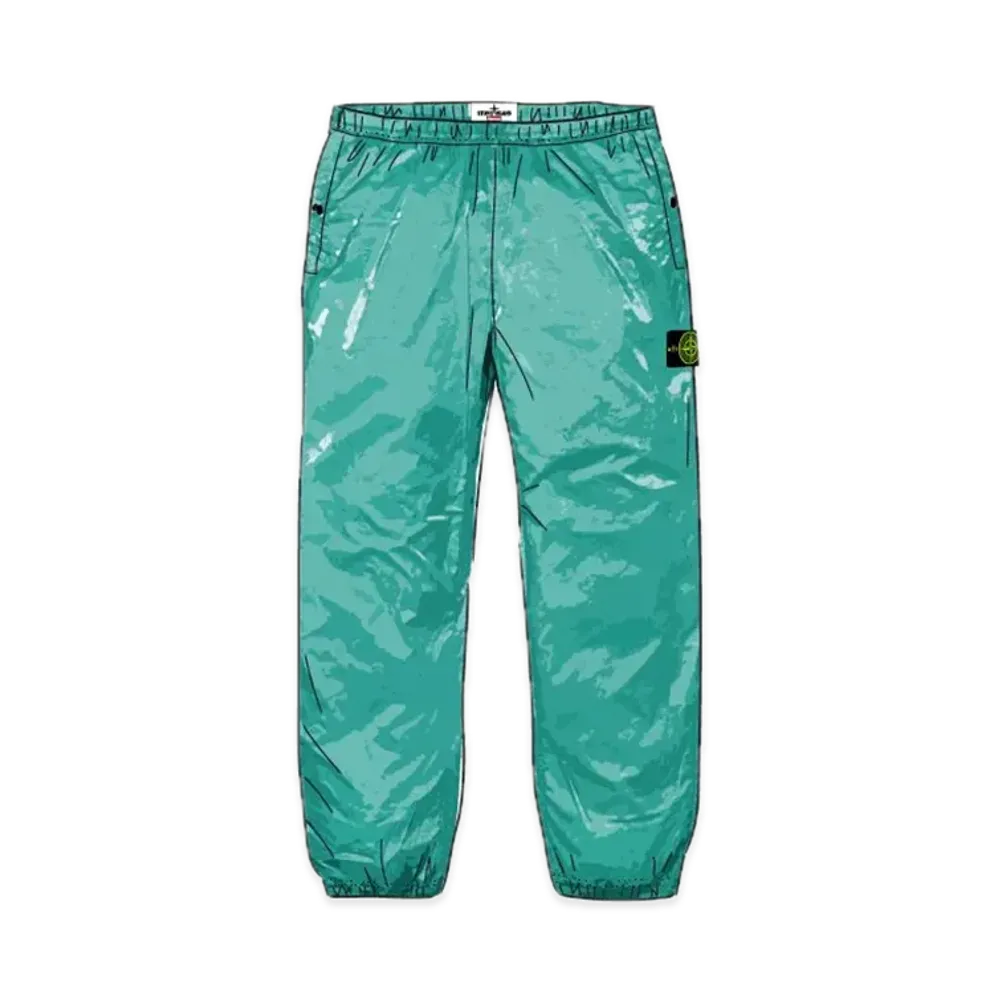 Supreme x Stone Island New Silk Light Pant "Light Blue"