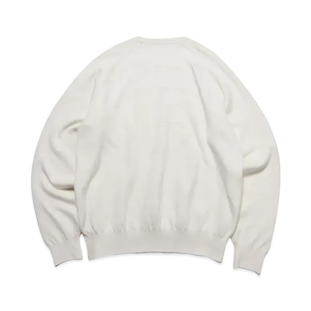 uniform experiment Ue Jacquard Knit "White"