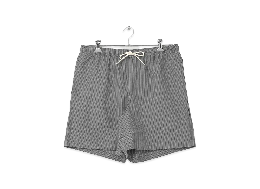 SEE SEE x URBS Acy Seersucker Buggy Shorts "Gray"