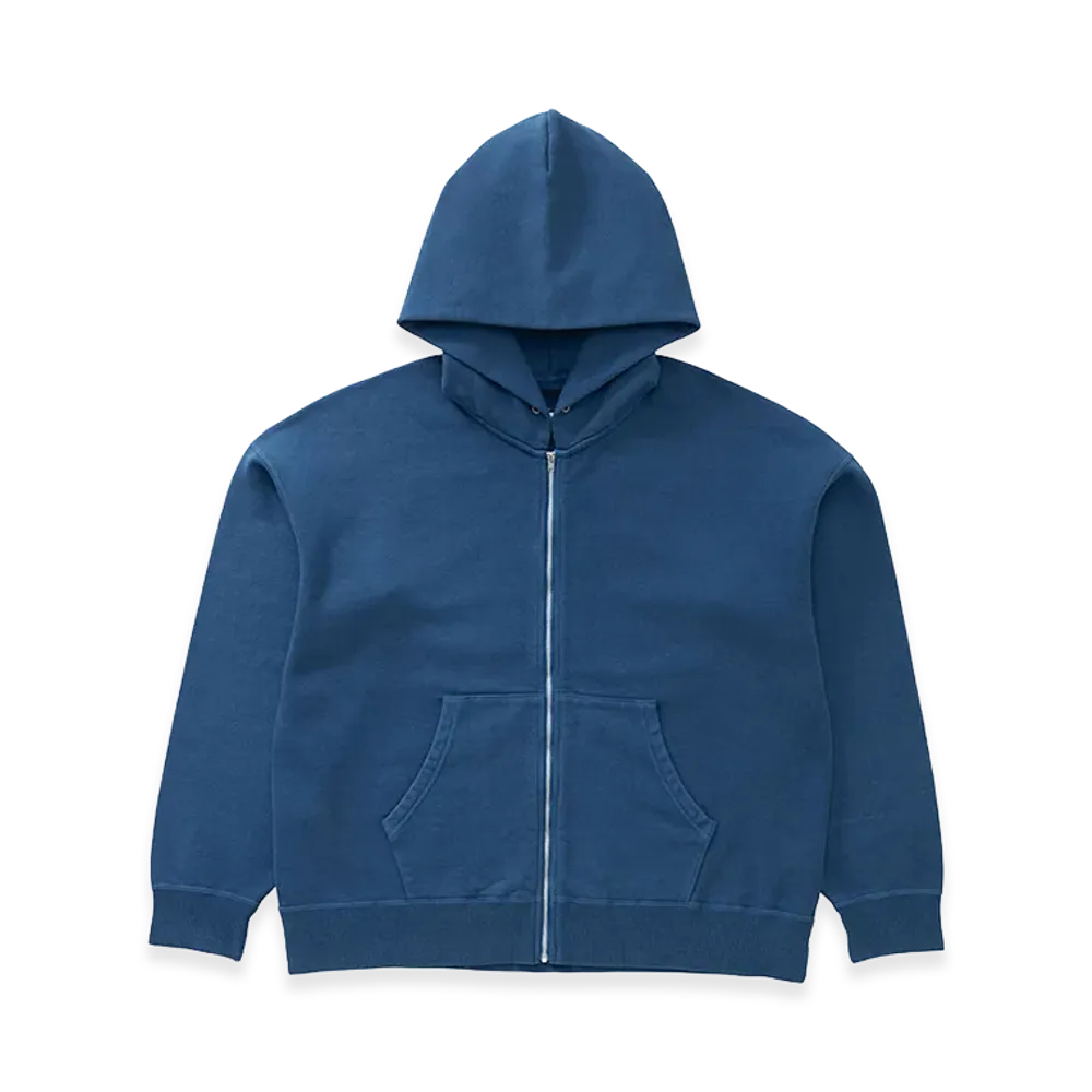 visvim Jumbo SB Hoodie F.Z. (N.D.) "LT.Indigo"