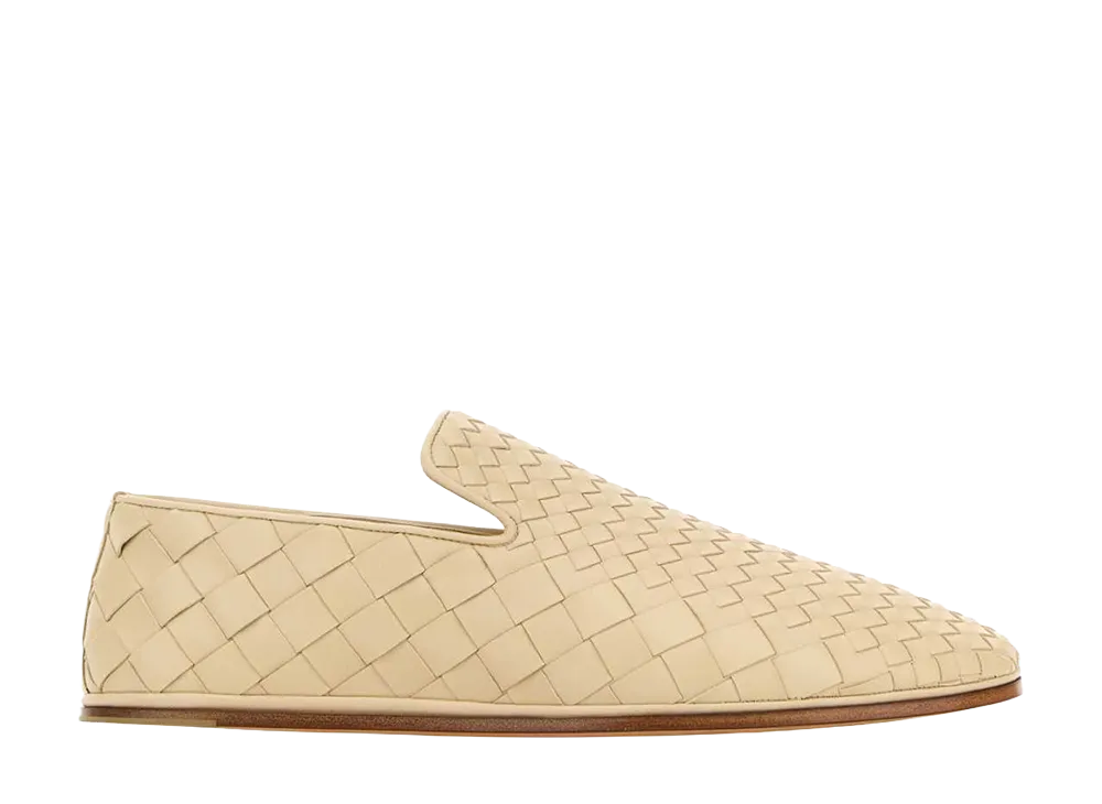 Bottega Veneta Women's Nappa Leather Sunday Loafers "Sand"