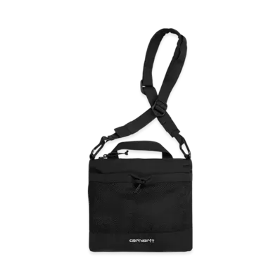 Carhartt WIP Irwin Shoulder Bag "Black/Black/White"