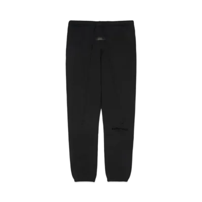 FEAR OF GOD ESSENTIALS BLACK ESS LOGO SWEAT "Stretch Limo"