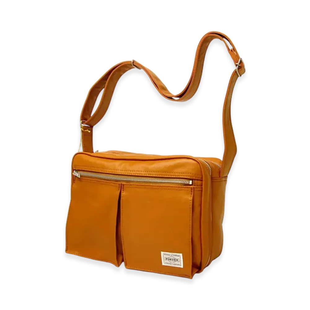 PORTER Freestyle Sling Shoulder Bag "Camel"