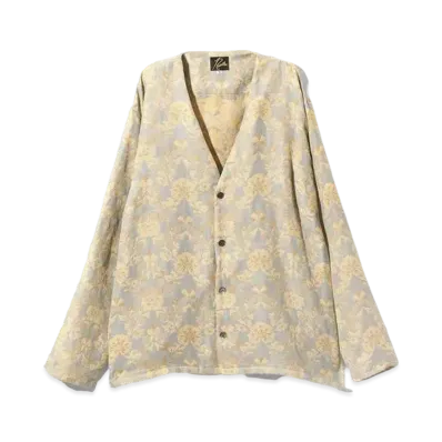 Needles Cardigan Jacket - Poly India Jq. "Yellow"