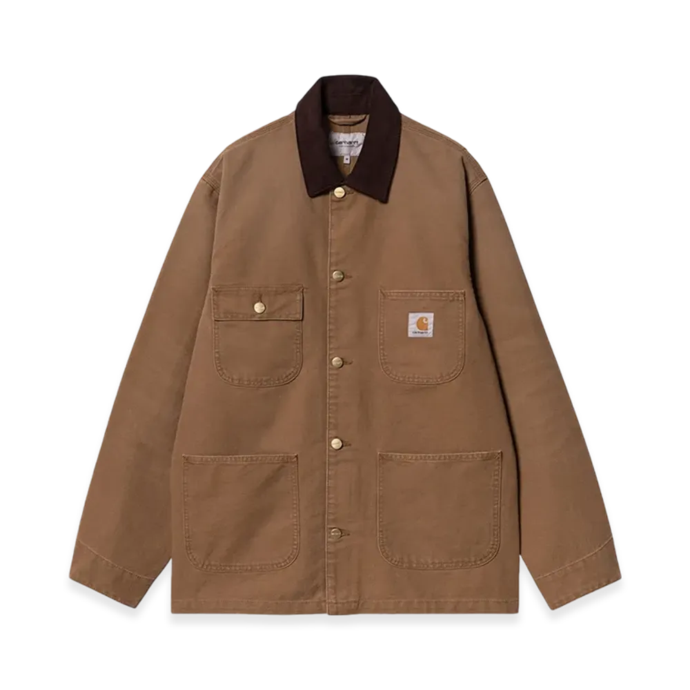 Carhartt WIP OG Chore Dearborn Canvas Coat "Hamilton Brown/Tobacco"