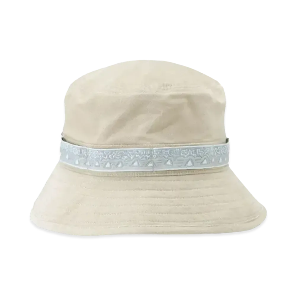 GRAMICCI x and wander JQ Tape Corduroy Hat "Beige"