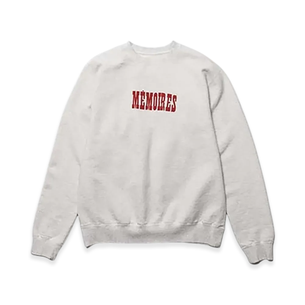 uniform experiment x Asger Jorn Memoires Sweatshirt "Off White"