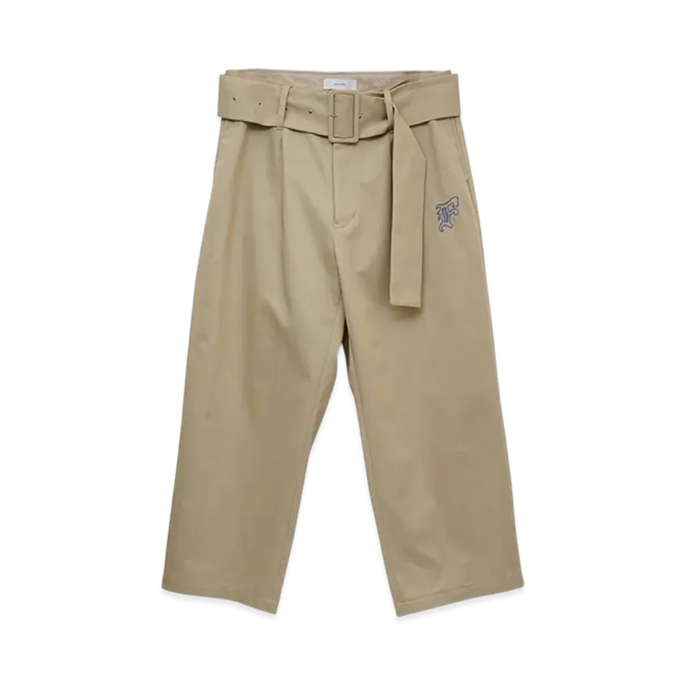 FACETASM Belted Big Heart Pants "Beige"