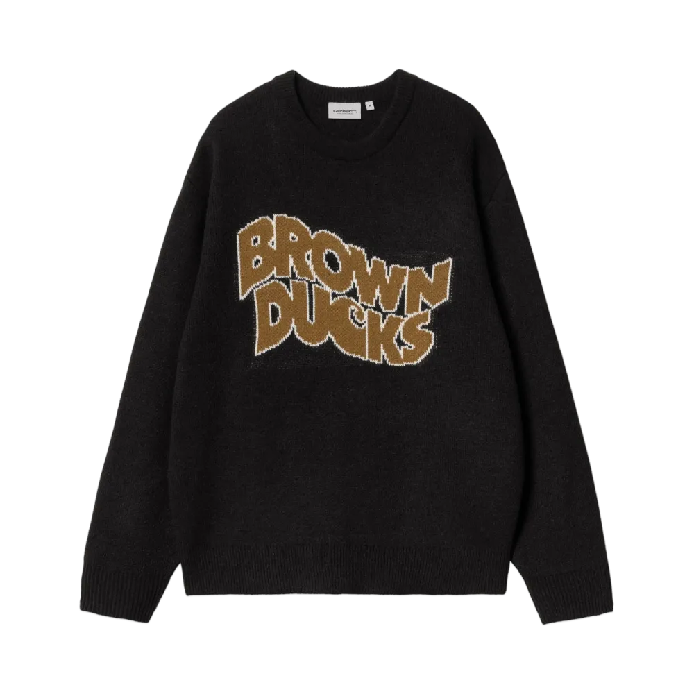 Carhartt WIP Brown Ducks Sweater "Black"