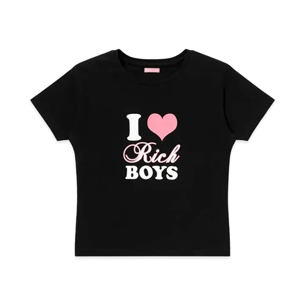 BlackEyePatch Rich Boys Baby Tee "Black"