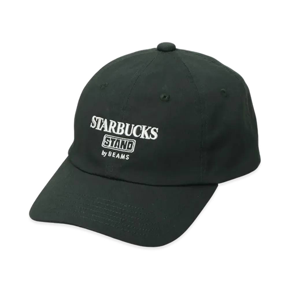 STARBUCKS STAND x BEAMS 6P LOGO Cap "Green"