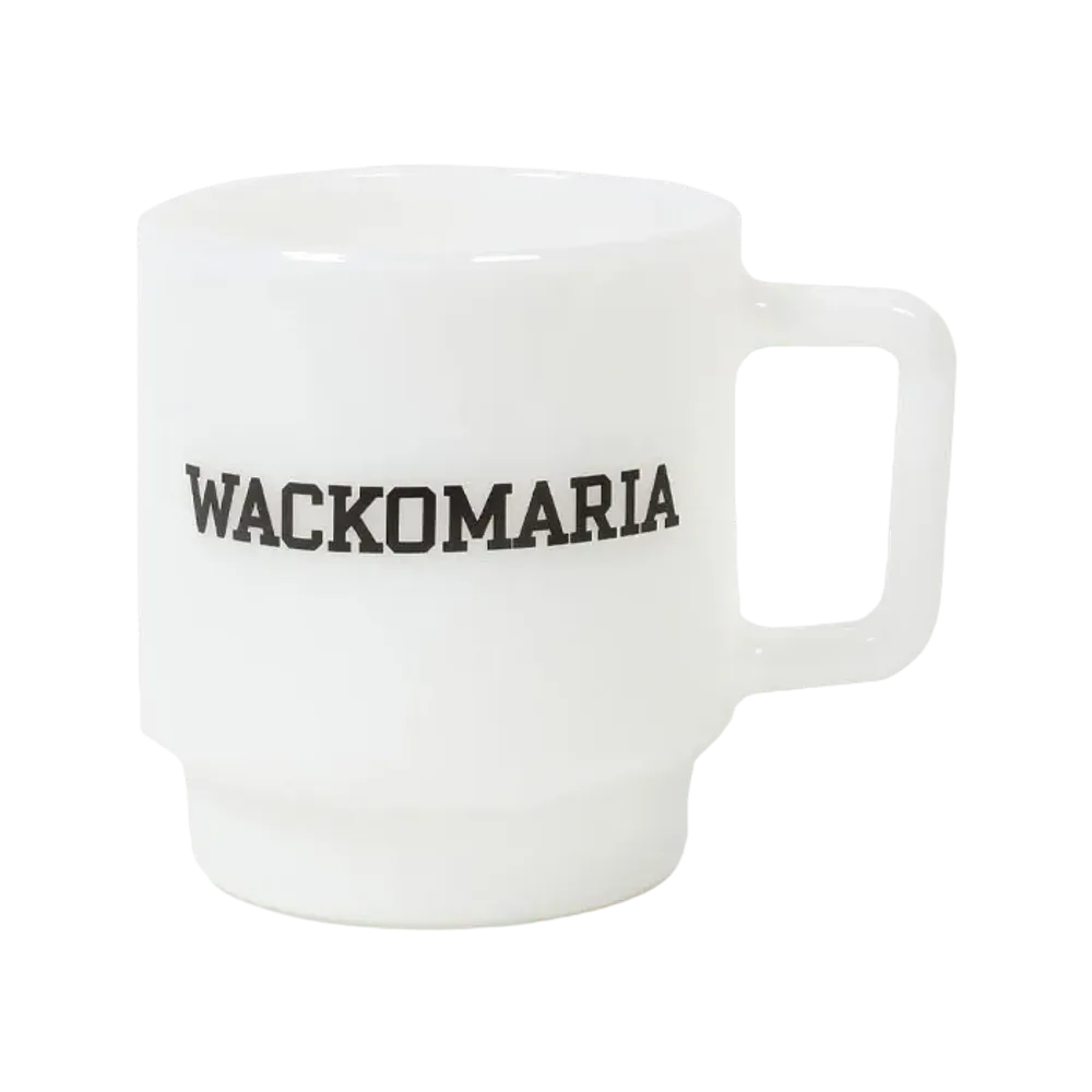 WACKO MARIA Milk Glass Mug "White"