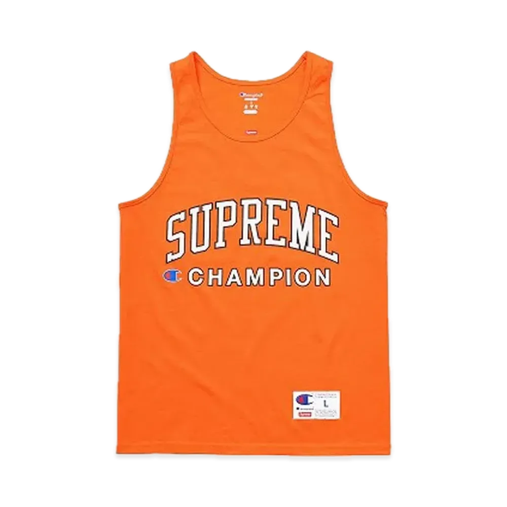 Supreme x Champion Tank Top "Orange"