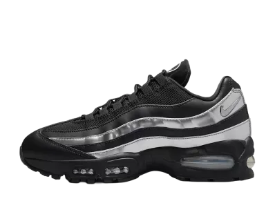 Nike Women's Air Max 95 Big Bubble "Black/Metallic Silver"