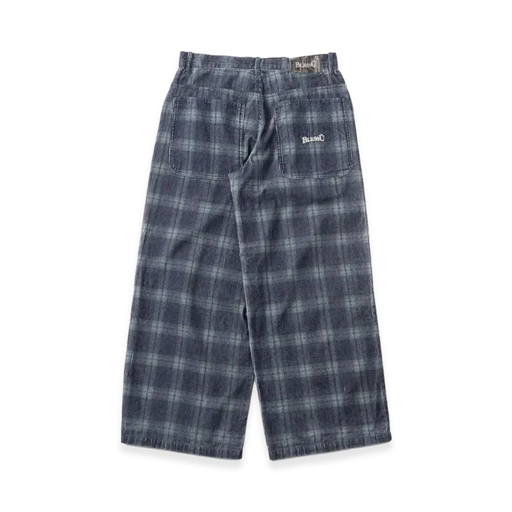 BLESS U BU Corduroy Pants "Navy"