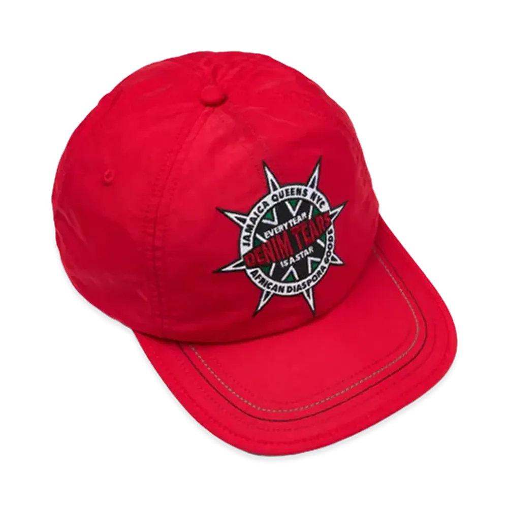 DENIM TEARS DT Star Cap "Red"